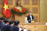 Deputy Prime Minister Ho Duc Phoc speaks at meeting of the Steering Committee for Price Management (Photo: VNA)