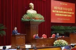 Party General Secretary To Lam addresses the conference. (Photo: VNA)
