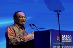Malaysian Prime Minister Anwar Ibrahim speaks at the opening ceremony of the 43rd ASEAN Ministers on Energy Meeting (AMEM-43) (Bernama)