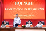 Party General Secretary To Lam addresses the meeting. (Photo; VNA)