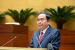 NA Chairman Tran Thanh Man speaks at the meeting (Photo: VNA)