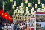 Festivals contribute to introducing and promoting destinations, products, services, and tourism gifts of Hanoi. (Photo: VNA).