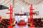 Hue city’s pavilion at the Spring Fair 2026. (Photo: phuxuan.hue.gov.vn)