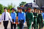 A ceremony is held on July 25 morning at the Tam Nong martyrs’ cemetery in Phu Tho commune, Dong Thap province, for 43 Vietnamese volunteer soldiers and experts who laid down their lives in Cambodia and Dong Thap province during wartime. (Photo: VNA)