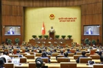Legislators are expected to adopt amended or new laws in taxation, population, public health, planning, cybersecurity, national secrets protection, defence industry, oversight activities of elected bodies, e-commerce, and multiple education-related laws (Photo: VNA)