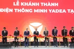 YADEA inaugurates its 100-million-USD smart electric motorbike plant in Bac Ninh province. (Photo: VNA)