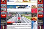 The Cambodian news site Fresh News runs an article on Vietnam marking National Day with a large-scale military parade (screenshot), featuring numerous photos and video clips of the event. (Photo: VNA)