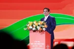 Prime Minister Pham Minh Chinh speaks at the closing ceremony of the Autumn Fair 2025. (Photo: VNA)