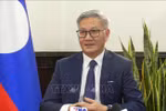 Lao Minister of Foreign Affairs Thongsavanh Phomvihane (Photo: VNA)
