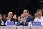PM Pham Minh Chinh attends the plenary session of the Vietnam Private Economic Landscape Programme 2025 (ViPEL 2025) in Hanoi on October 10. (Photo: VNA)