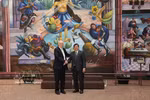 Deputy Minister of Agriculture and Environment Tran Thanh Nam and Mexican Secretary of Agriculture and Rural Development Julio Berdegué Sacristán in Mexico City. (Photo: VNA)