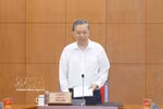 Party General Secretary To Lam addresses the meeting. (Photo: VNA)
