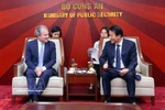 Minister of Public Security General Luong Tam Quang (right) and Daniel Rosen, CEO of Rosen Partners, at their meeting on March 17. (Photo: VNA)