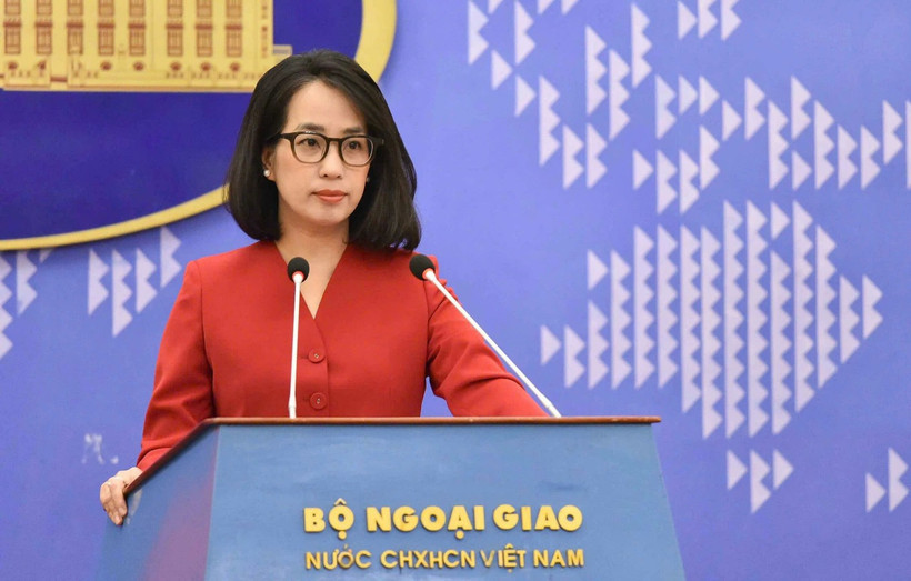 Spokesperson of the Ministry of Foreign Affairs Pham Thu Hang. (Photo: Ministry of Foreign Affairs)