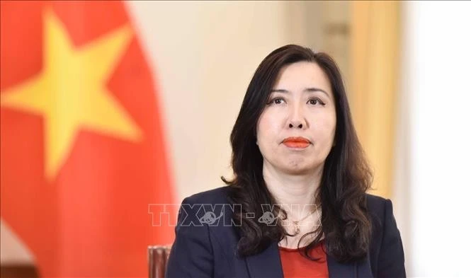 Vietnamese Deputy Foreign Minister Le Thi Thu Hang (Photo: VNA)