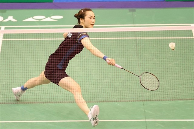 Vu Thi Trang enters second round of the TotalEnergies BWF World Championships 2025 in Paris, France. (Photo: VNS)