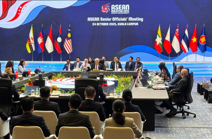 The ASEAN Senior Officials’ Meeting in Kuala Lumpur on October 24 (Photo: VNA)