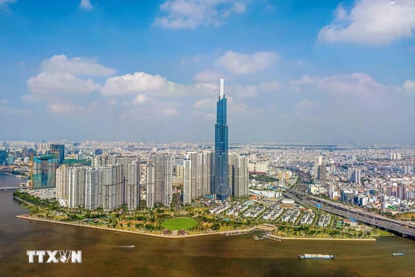 Ho Chi Minh City is currently a specialised financial centre in the region. (Photo: VNA)