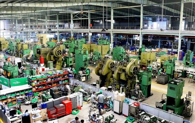 The factory of the Kem Nghia JSC in the Tan Phu Trung Industrial Park in Cu Chi district, HCM City (Photo: VNA)