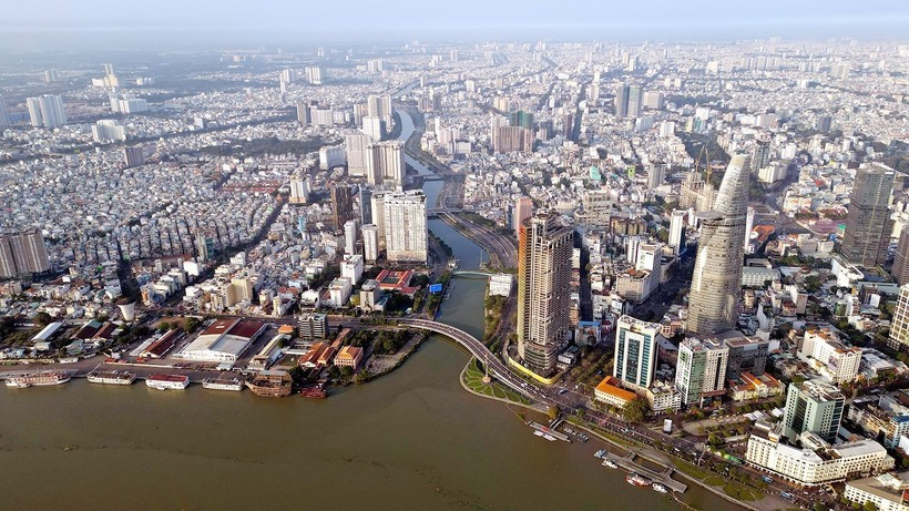 An aerial view of Ho Chi Minh City, Vietnam (Photo: VNA)