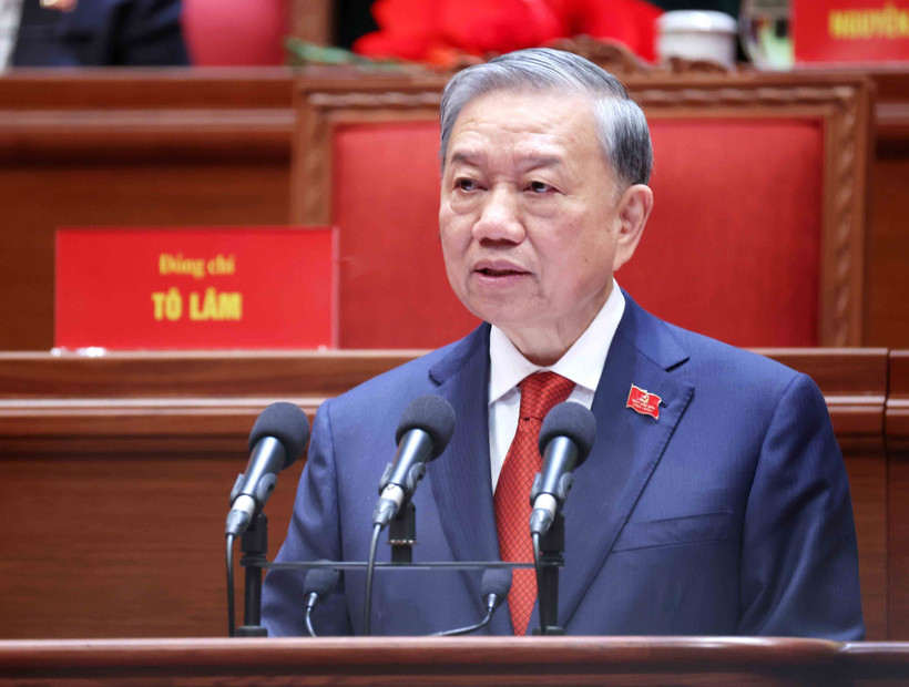 General Secretary of the 14th Communist Party of Vietnam Central Committee To Lam (Photo: VNA)
