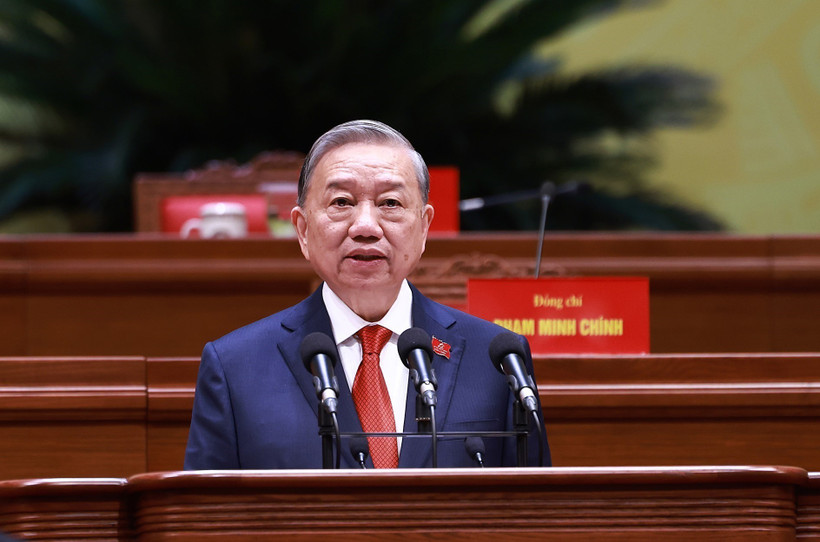 General Secretary of the 14th Central Committee of the Communist Party of Vietnam To Lam (Photo: VNA)
