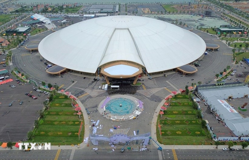 The Vietnam Exposition Centre in Dong Anh commune, Hanoi, is the venue of the exhibition on national achievements from August 28 to September 5. (Photo: VNA)