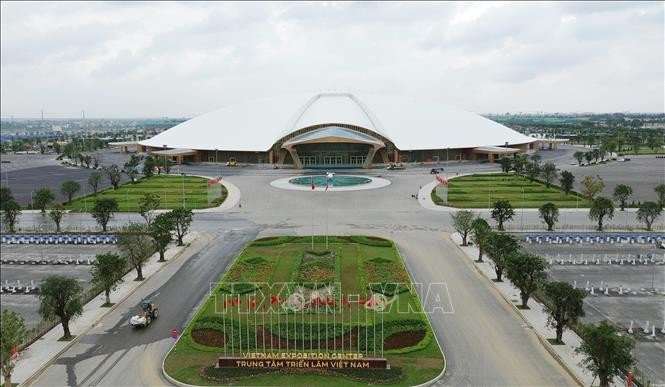 The Vietnam Exposition Centre in Hanoi is expected to become a venue of national and international political, economic, cultural, and tourism events. (Photo: VNA)