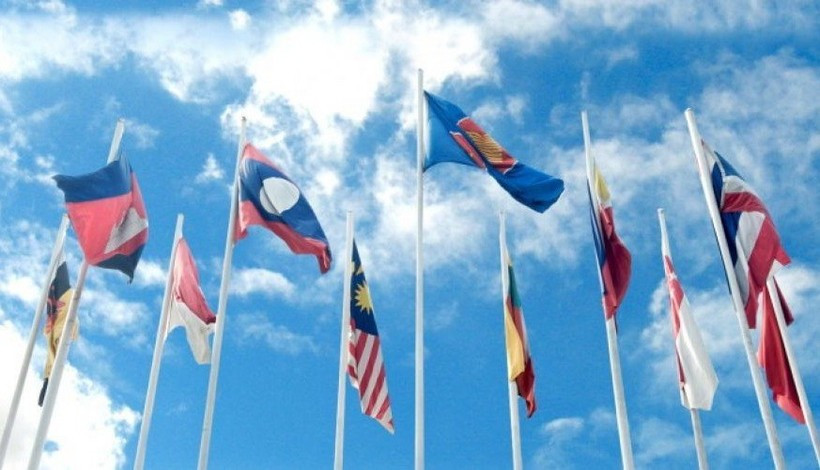 Flags of ASEAN countries (Illustrative photo: asean.org)
