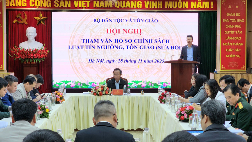 The consultation takes place in Hanoi on November 28. (Photo: VNA)