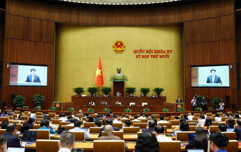 An overview of the 10th session of the 15th National Assembly (Photo: VNA)