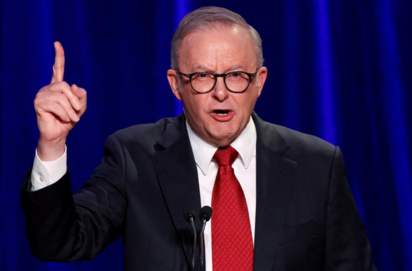 Australian PM Anthony Albanese speaks in Sydney on May 3, 2025 after his Labour Party won the 48th federal election. (Photo: Reuters/VNA)