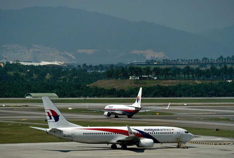 Planes of Malaysia Airlines at Kuala Lumpur International Airport (File photo: AFP/VNA)