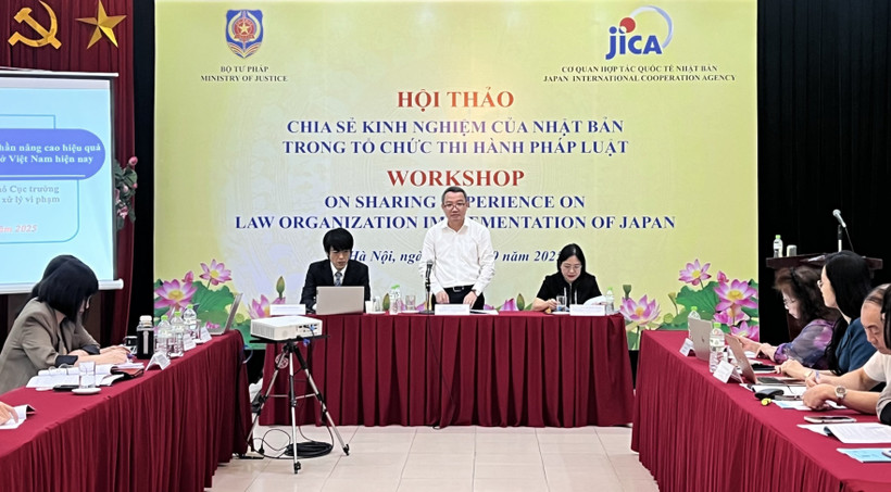 The workshop held by the Ministry of Justice and JICA in Hanoi on September 29 (Photo: VNA)