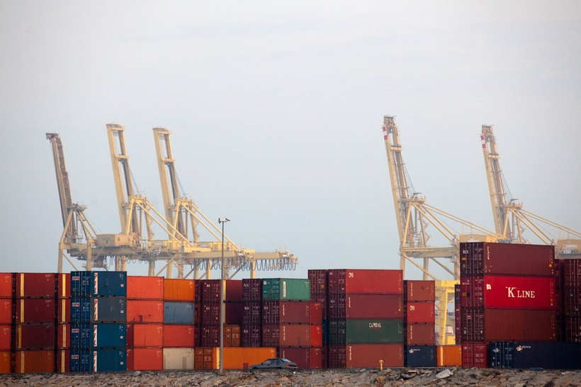 Containers at Penang Port in Butterworth city, Malaysia (Photo: AFP/VNA)