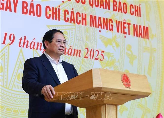 PM Pham Minh Chinh speaks at the meeting (Photo: VNA) pham-minh-chinh.jpg
