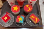 Flag-themed cakes stir national pride