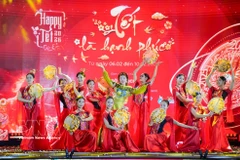 A performance at the opening ceremony of the Happy Tet programme 2026 on February 6 (Photo: VNA)