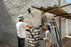 Thai Nguyen province strives to fulfill the goal of eliminating makeshift and dilapidated houses by August 31, 2025. (Photo: VNA)