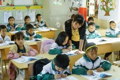 Primary students at school (Illustrative photo: VNA)