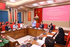 The scientific seminar is held by the Ho Chi Minh National Academy of Politics in Hanoi on August 3. (Photo: VNA)