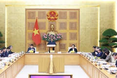 PM Pham Minh Chinh chairs the meeting in Hanoi on December 29. (Photo: VNA)