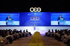 PM Pham Minh Chinh speaks at CEO 500 - TEA CONNECT in HCM City on November 25. (Photo: VNA)