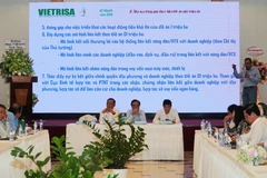 The meeting held by VIETRISA in Can Tho city on December 31 (Photo: VNA)