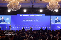 General Secretary of the Communist Party of Vietnam Central Committee and President of Vietnam To Lam delivers the keynote address and fields questions from participants at the 23rd Shangri-La Dialogue on May 29. (Photo: VNA)
