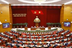 The opening session of the 13th Party Central Committee's meeting in Hanoi on January 23 (Photo: VNA)