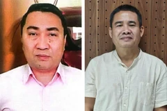 Suspects Le Trung Khoa (left) and Do Van Nga (right) (Photo: bocongan.gov.vn)