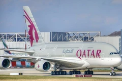 An aircraft of Qatar Airways (Photo published by VNA)