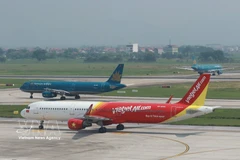 A plane of Vietjet Air (Photo: VNA)