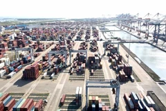 The Cai Mep- Thi Vai seaport complex in HCM City (Photo: VNA)